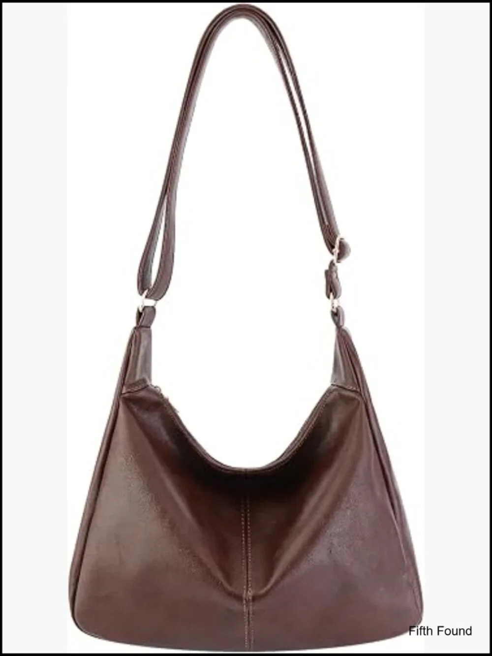 Slouchy Hobo Shoulder Crossbody Bag Soft Vegan Leather Women Purse